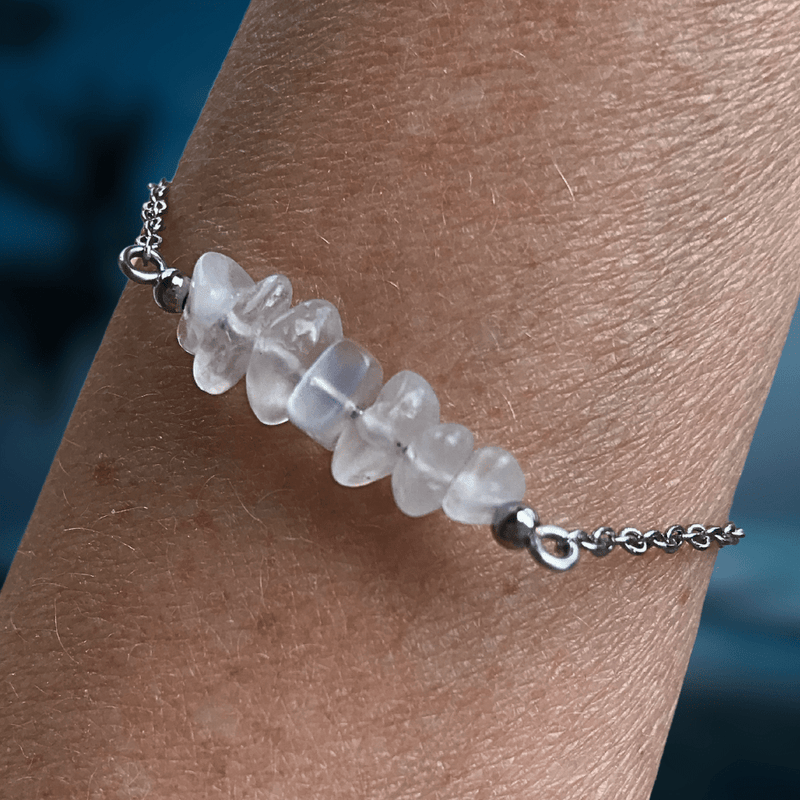 Inward Journey Moonstone Bracelet - Dorian Lynn