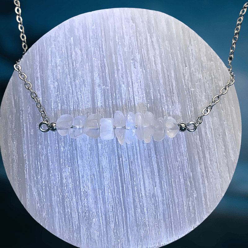 Inward Journey Moonstone Necklace - Dorian Lynn