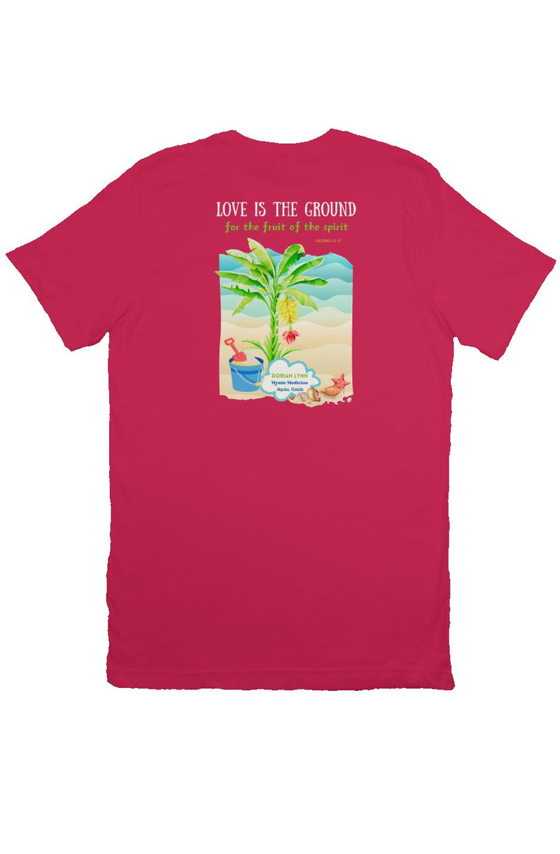 Fruit of the Spirit Retro Style T Shirt Fuschia - Dorian Lynn