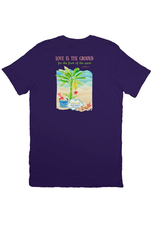 Fruit of the Spirit Retro Style T Shirt Purple - Dorian Lynn